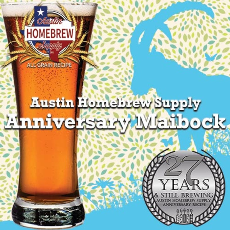 AHS Anniversary Maibock  (5A) – ALL GRAIN Homebrew Ingredient Kit
