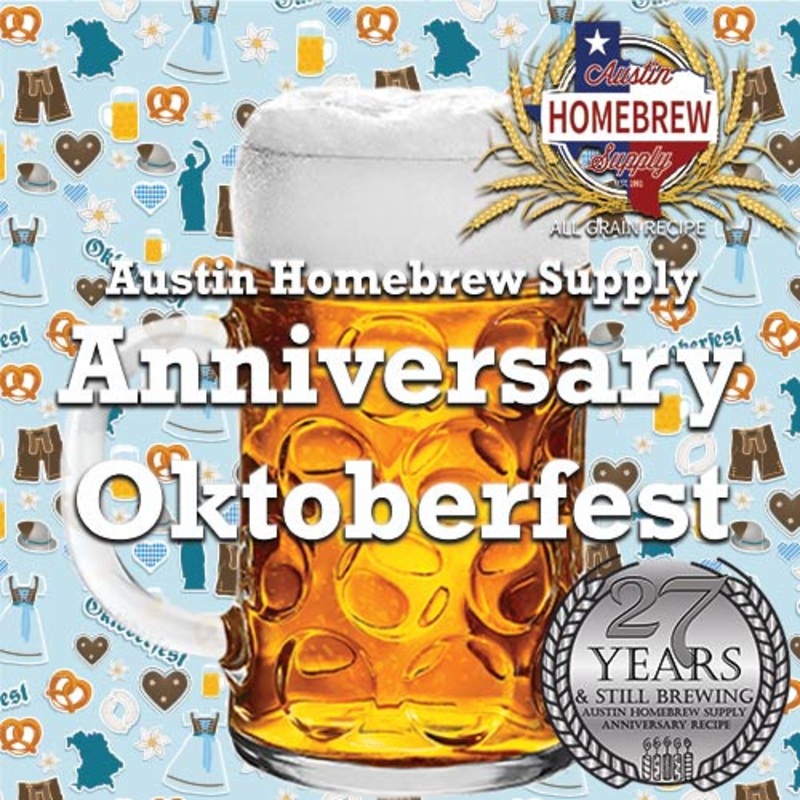 AHS Anniversary Oktoberfest  (3B) – ALL GRAIN Homebrew Ingredient Kit