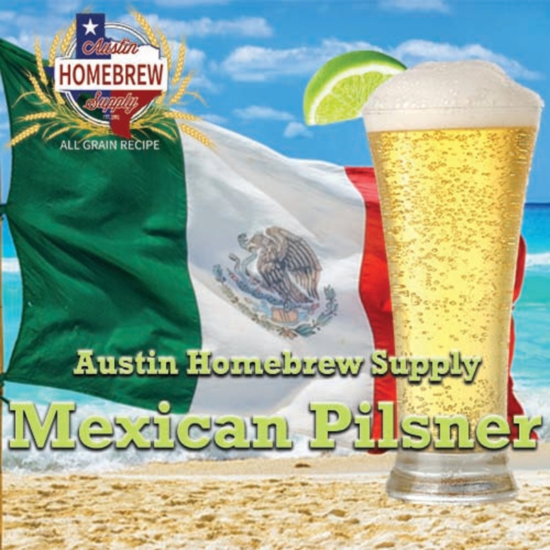 AHS Mexican Pilsner  (2C) – ALL GRAIN Homebrew Ingredient Kit