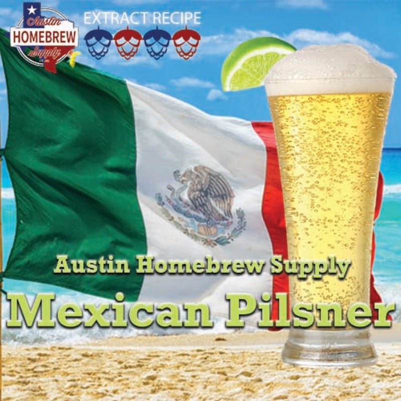 AHS Mexican Pilsner  (2C) – EXTRACT Homebrew Ingredient Kit