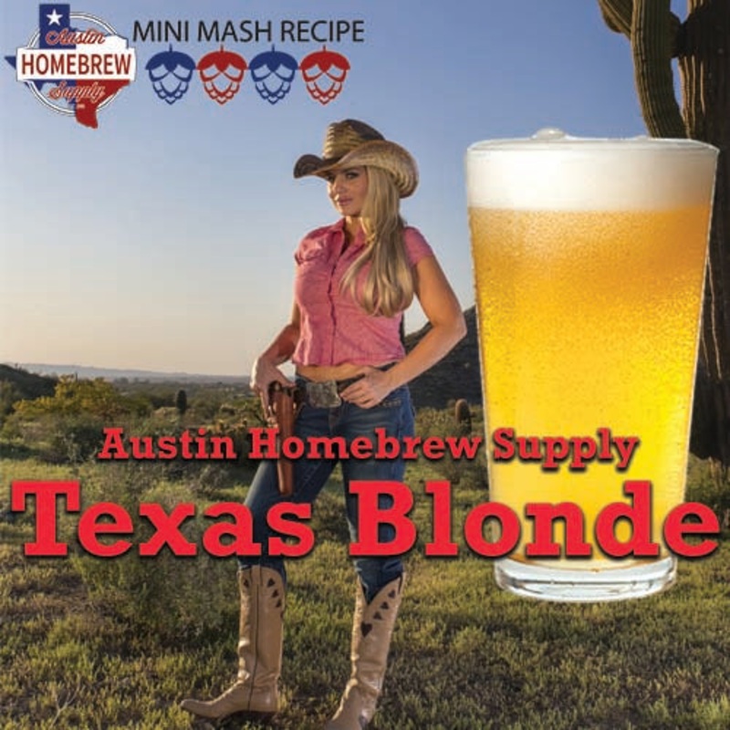 AHS Texas Blonde  (6B) – MINI MASH Homebrew Ingredient Kit