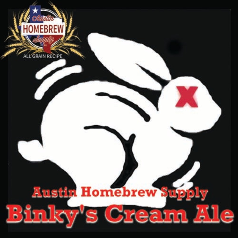 Binky’s Cream Ale (6A) – ALL GRAIN Homebrew Ingredient Kit
