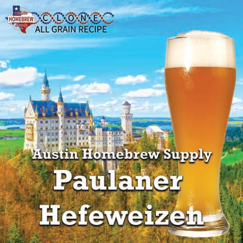 Paulaner Hefeweizen  (15A) – ALL GRAIN Homebrew Ingredient Kit