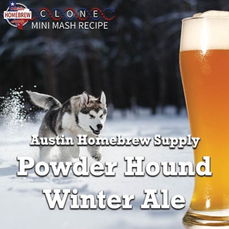 Powder Hound Winter Ale  (21B) – MINI MASH Homebrew Ingredient Kit