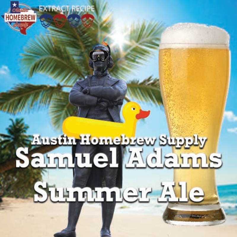 Samuel Adams Summer Ale  (6D) – EXTRACT Homebrew Ingredient Kit