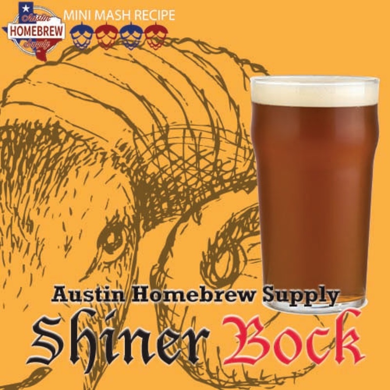 Shiner Bock  (5B) – MINI MASH Homebrew Ingredient Kit
