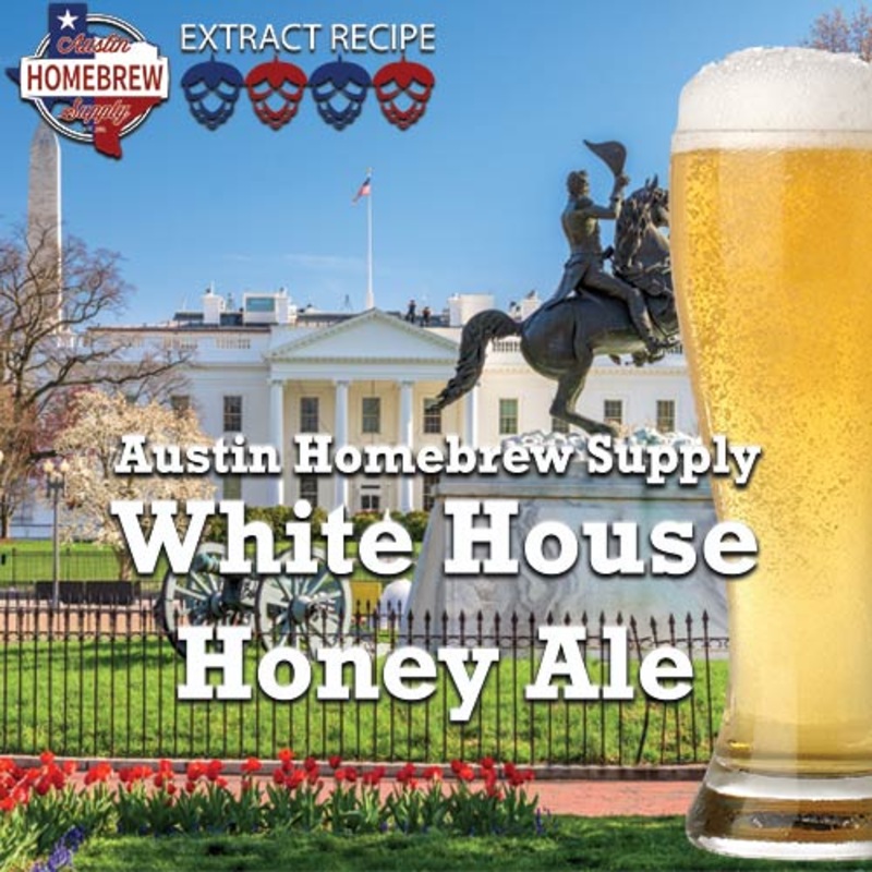 White House Honey Ale  (8C) – EXTRACT Homebrew Ingredient Kit