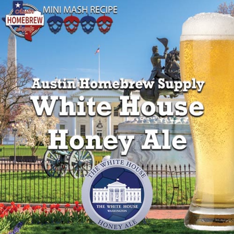White House Honey Ale  (8C) – MINI MASH Homebrew Ingredient Kit