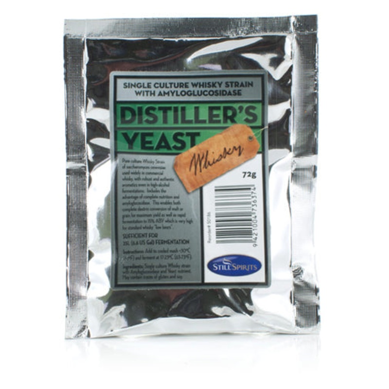 Still Spirits Whiskey Distiller’s Yeast – 72 g