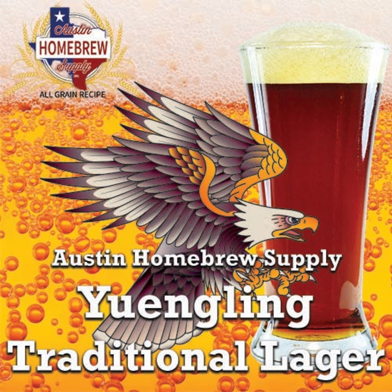 Yuengling Traditional Lager  (1C) – ALL GRAIN Homebrew Ingredient Kit