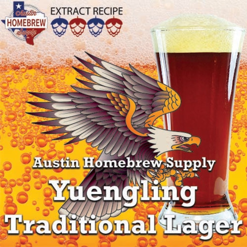 Yuengling Traditional Lager  (1C) – EXTRACT Homebrew Ingredient Kit