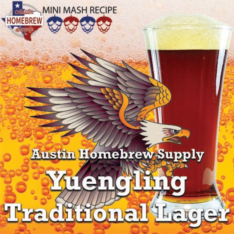 Yuengling Traditional Lager  (1C) – MINI MASH Homebrew Ingredient Kit