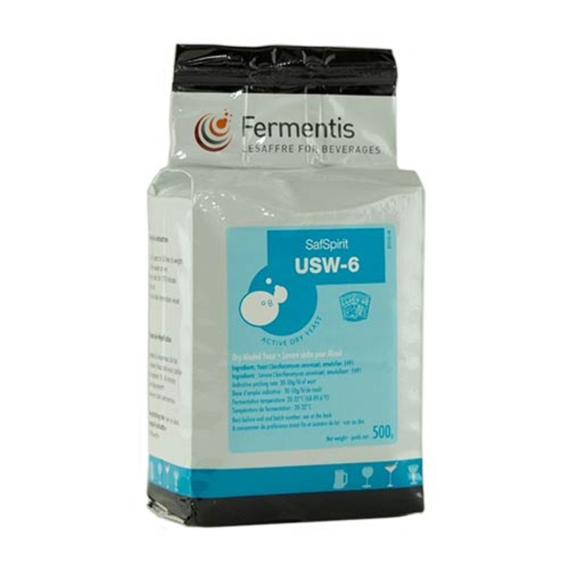 500 g Fermentis SafSpirit USW-6 American Whiskey Yeast