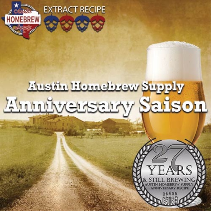 AHS Anniversary Saison (16C) – EXTRACT Homebrew Ingredient Kit