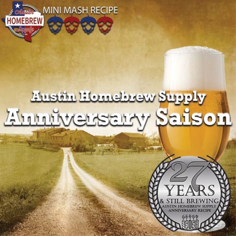 AHS Anniversary Saison (16C) -MINI MASH Homebrew Ingredient Kit