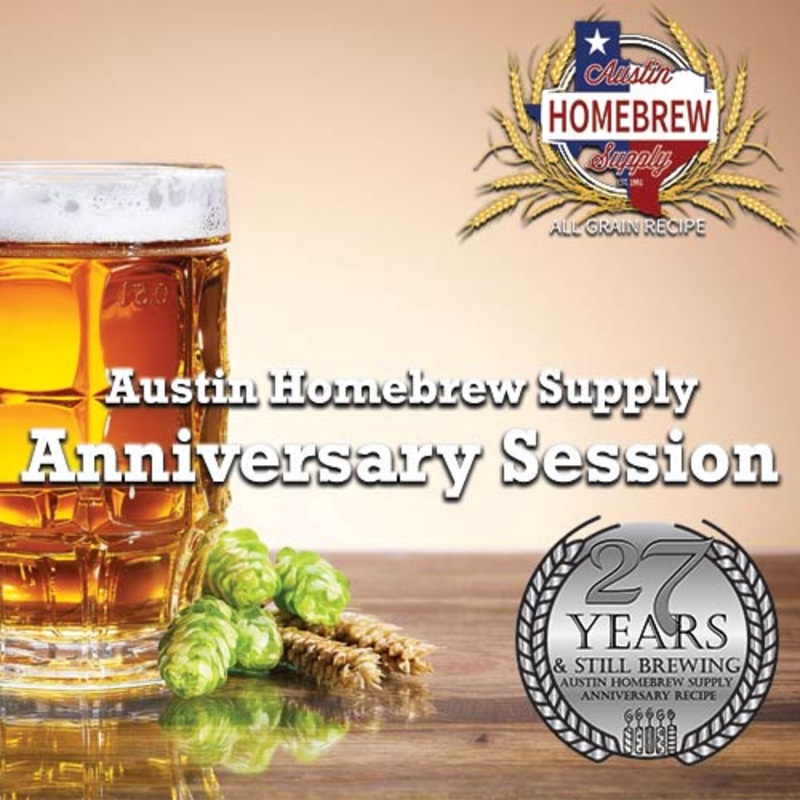 AHS Anniversary Session (10B) – ALL GRAIN Homebrew Ingredient Kit