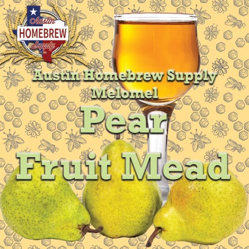 AHS Melomel – Pear Fruit Mead  (25A) – MD