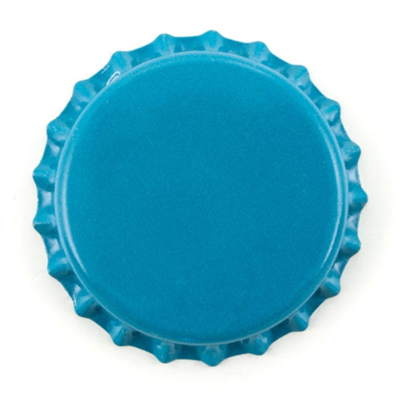 Aqua Blue Oxygen Barrier Bottle Caps – 120 ct
