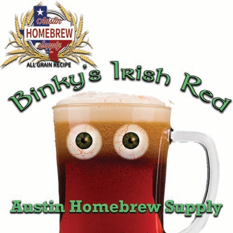 Binky’s Irish Red Ale – All Grain Homebrew Ingredient Kit