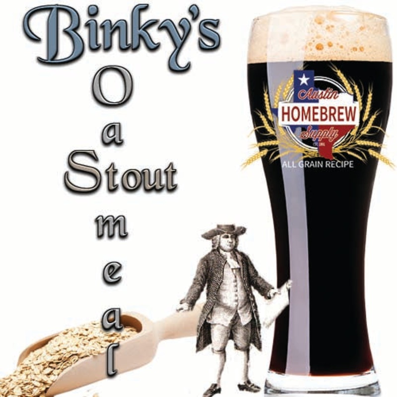 Binky’s Oatmeal Stout – All Grain Homebrew Ingredient Kit