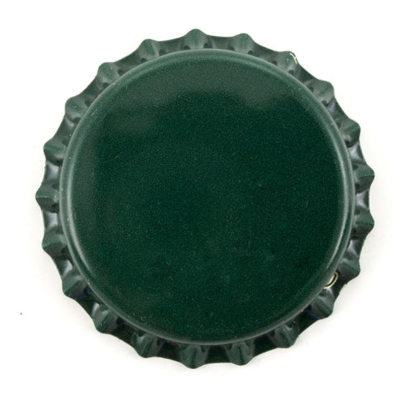 Dark Green Oxygen Barrier Bottle Caps – 120 ct
