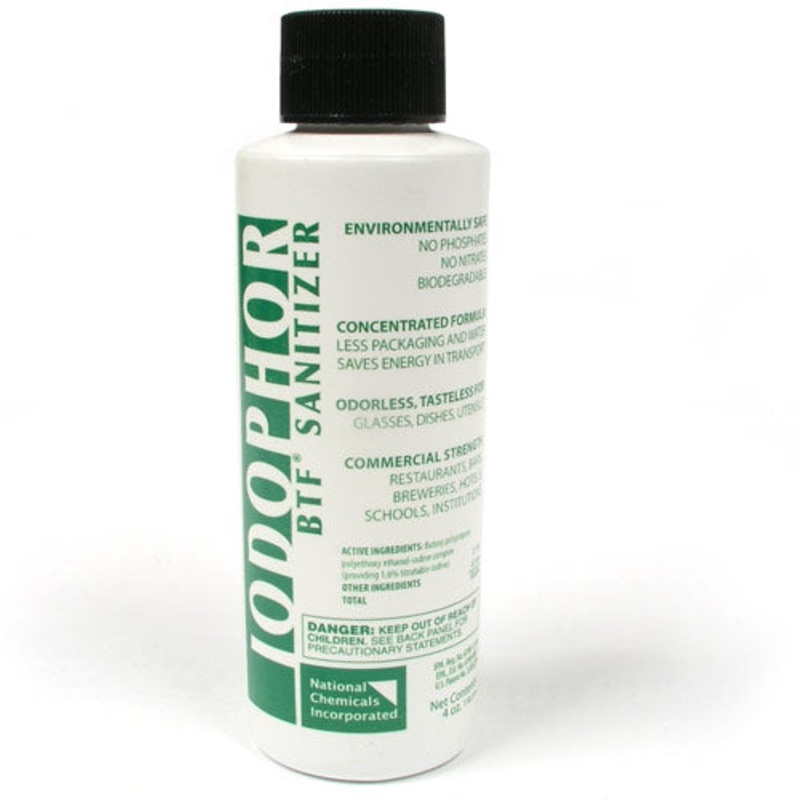Iodophor Sanitizer (16 oz)