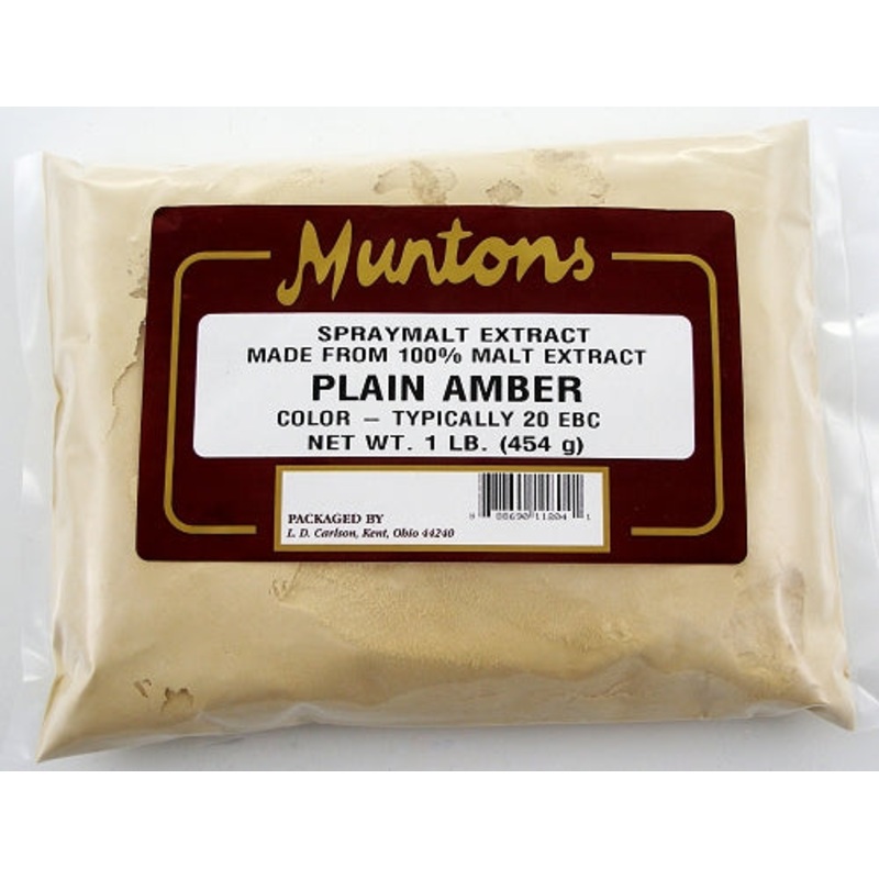 Muntons 1 Lb Plain Amber Spray Dried Malt Extract