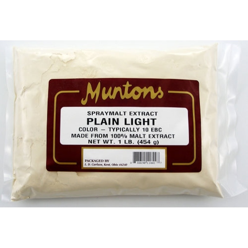Muntons 1 Lb Plain Light Spray Dried Malt Extract