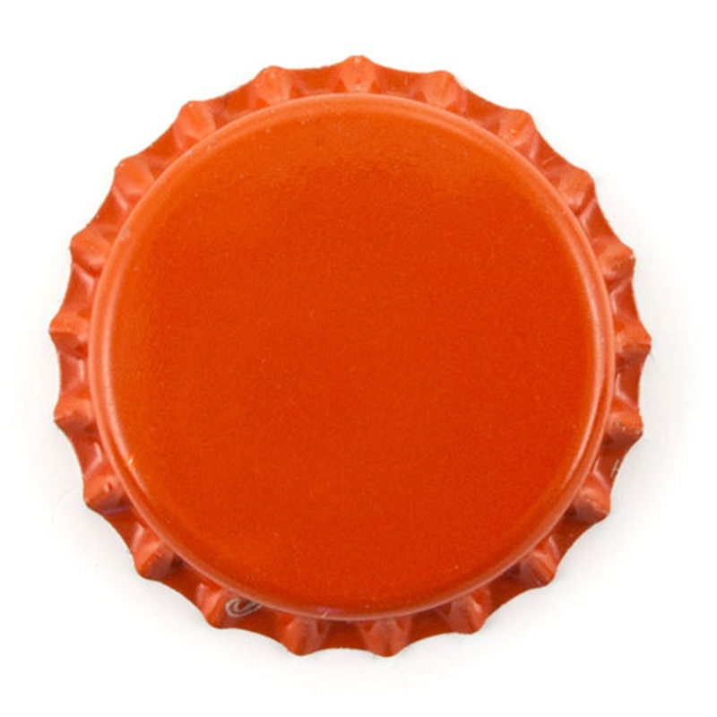Orange Oxygen Barrier Bottle Caps – 120 ct