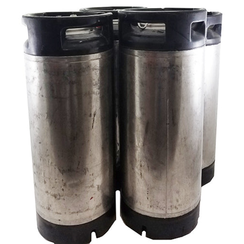 Set of Four 5 Gallon Pin Lock Kegs (USED)