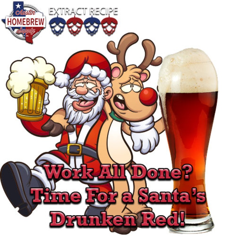 AHS Santas Drunken Red  (9D) – EXTRACT Homebrew Ingredient Kit