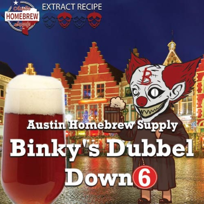 Binky’s Dubbel Down 6 – EXTRACT Homebrew Ingredient Kit