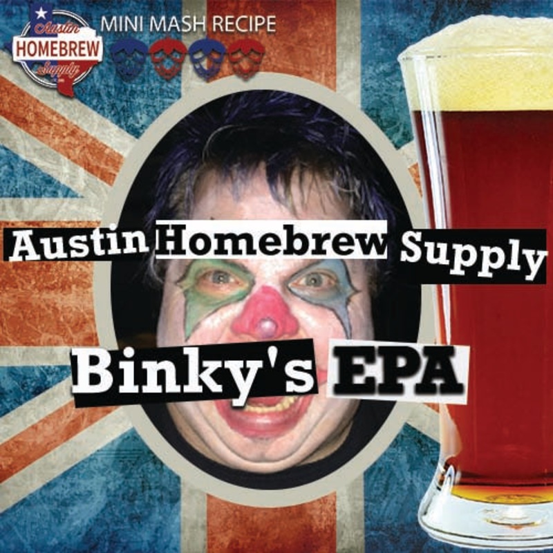 Binky’s EPA (ESB) (8C) – MINI MASH Homebrew Ingredient Kit