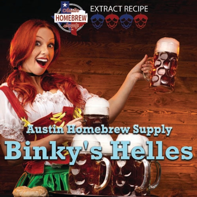 Binky’s Helles (1D) – EXTRACT Homebrew Ingredient Kit