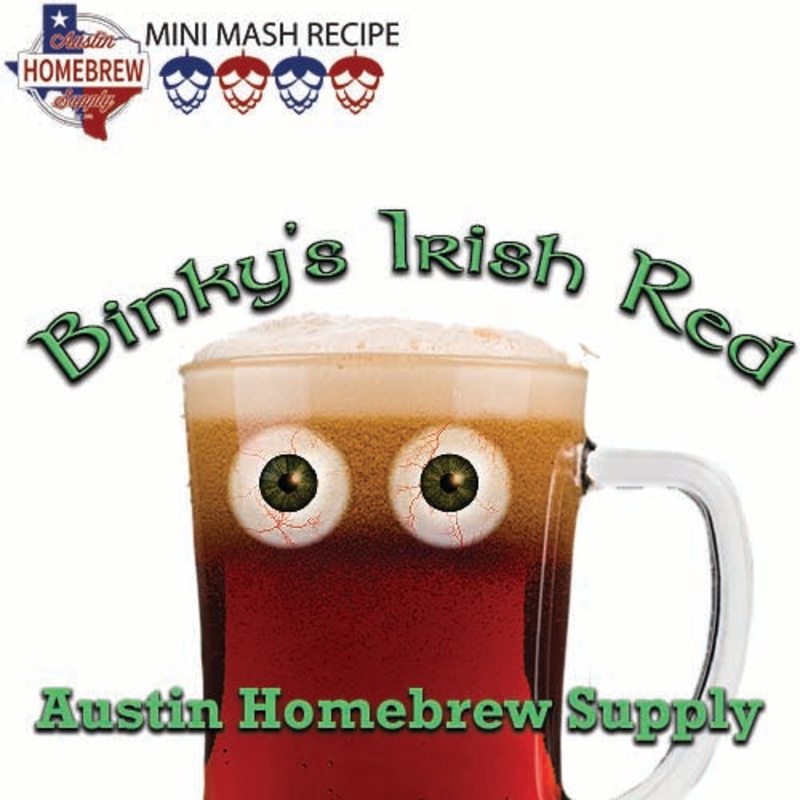 Binky’s Irish Red (9D) – MINI MASH Homebrew Ingredient Kit