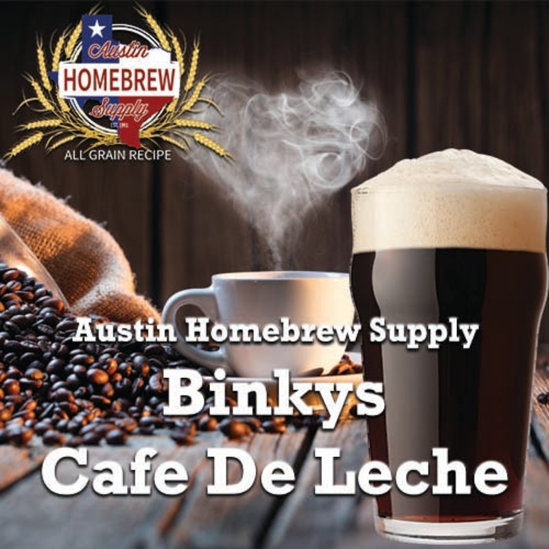 Binkys Cafe De Leche (13B) – ALL GRAIN Homebrew Ingredient Kit