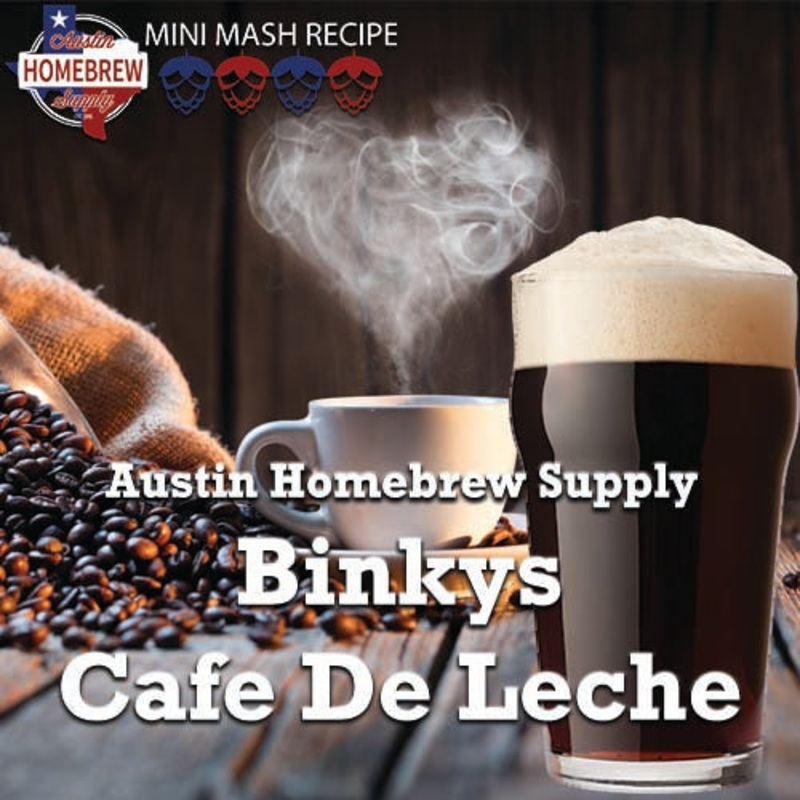 Binkys Cafe De Leche (13B) – MINI MASH Homebrew Ingredient Kit