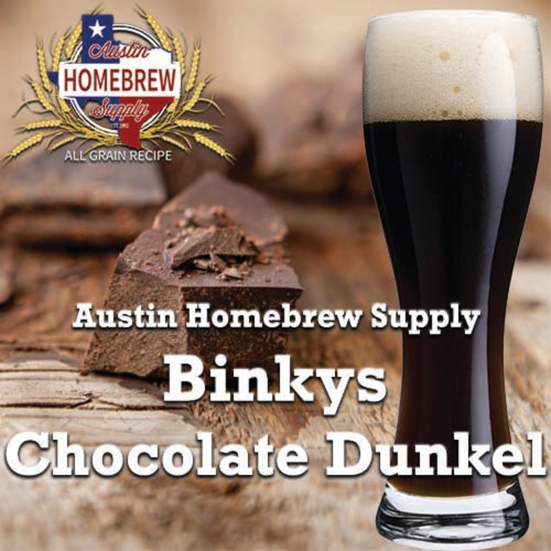 Binkys Chocolate Dunkel (15B) – ALL GRAIN Homebrew Ingredient Kit