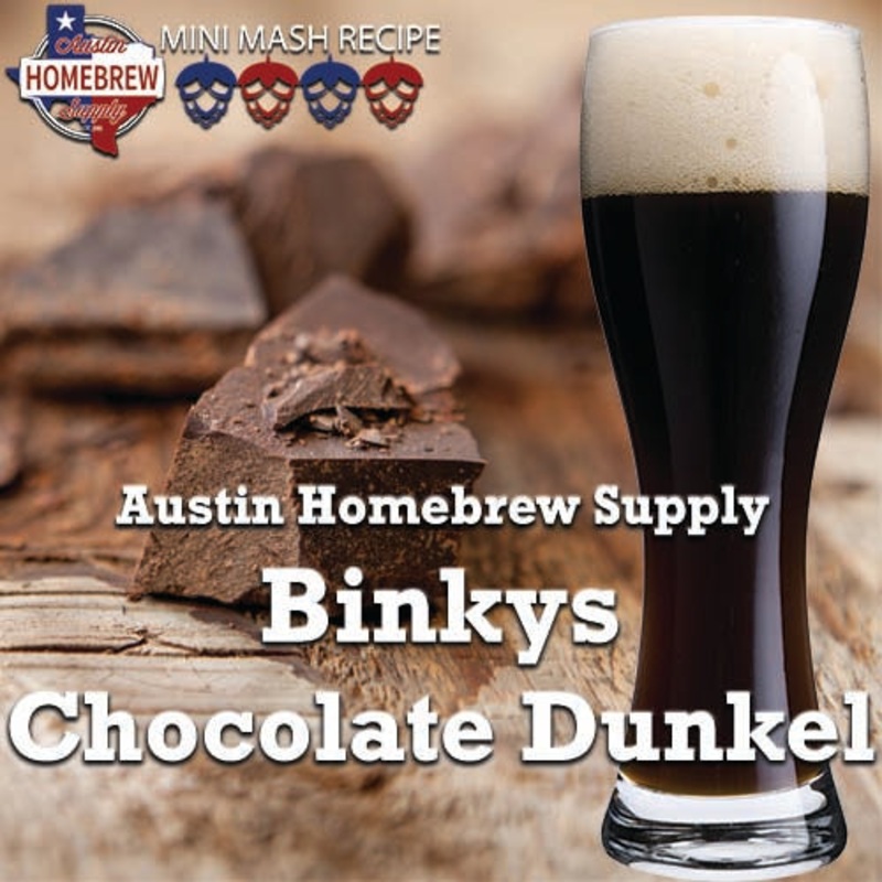 Binkys Chocolate Dunkel (15B) – MINI MASH Homebrew Ingredient Kit