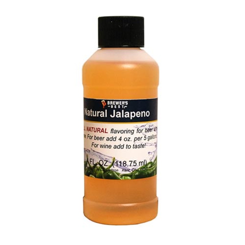Natural Jalapeno Flavoring – 4 oz.