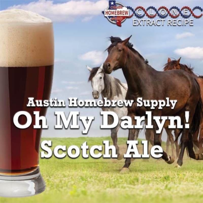 Oh My Darlyn! Scotch Ale  (9E) – EXTRACT Homebrew Ingredient Kit