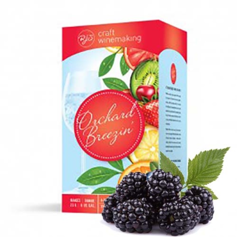 Orchard Breezin’ Blackberry Blast Wine Ingredient Kit