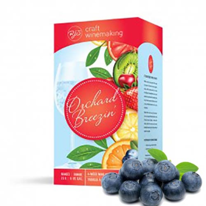 Orchard Breezin’ Blueberry Bliss Wine Ingredient Kit
