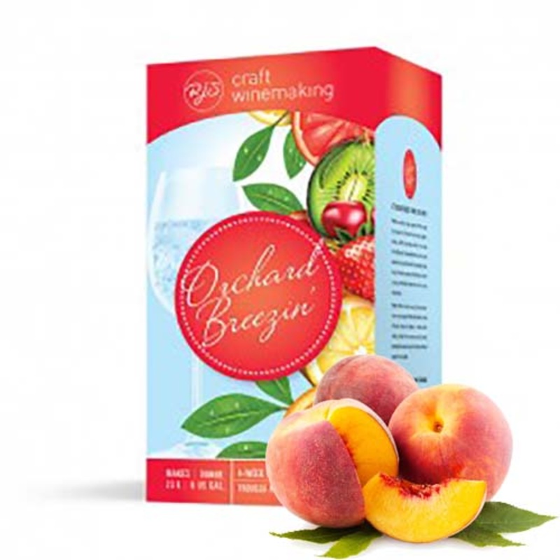 Orchard Breezin’ Peach Perfection Wine Ingredient Kit