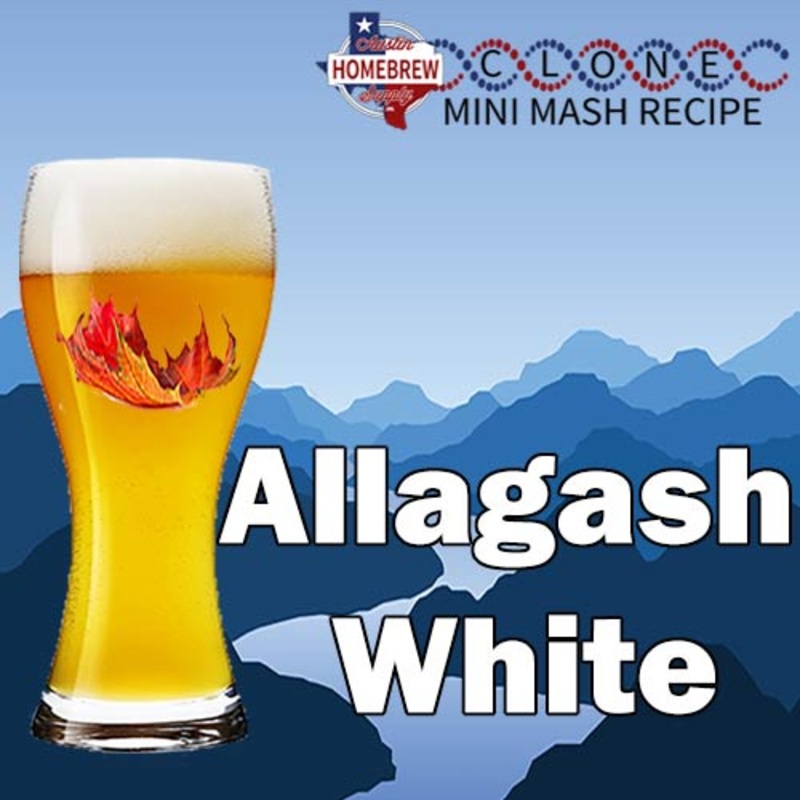 Allagash White (16A) – MINI MASH Homebrew Ingredient Kit