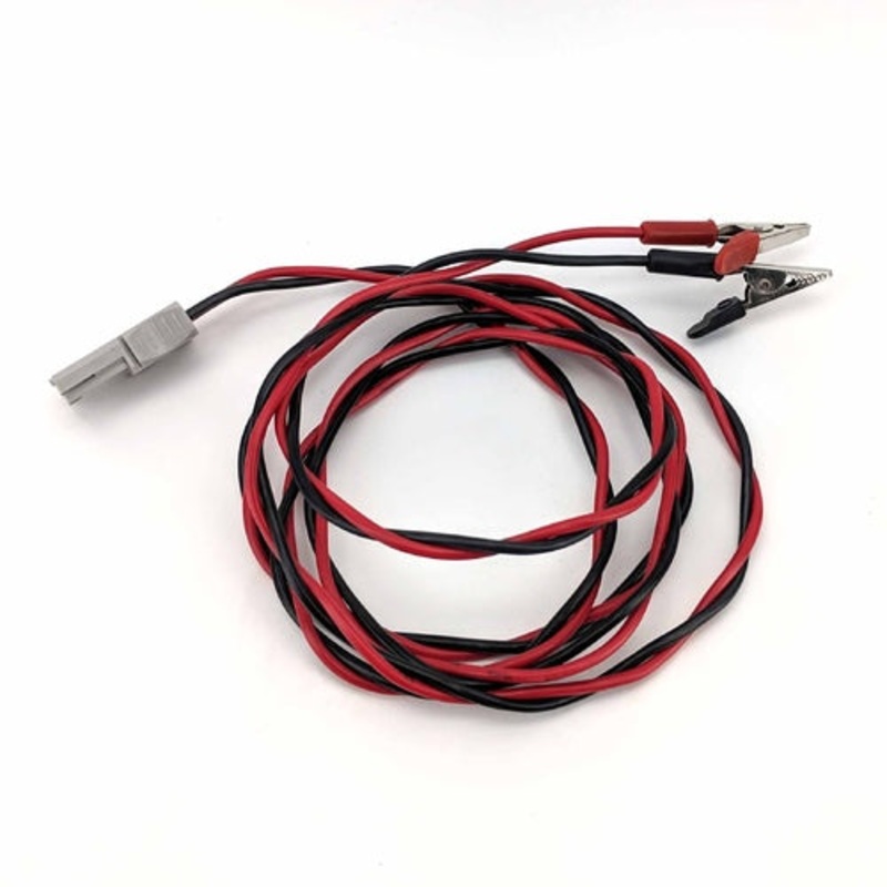 Cannular Power Lead with Alligator Clamps