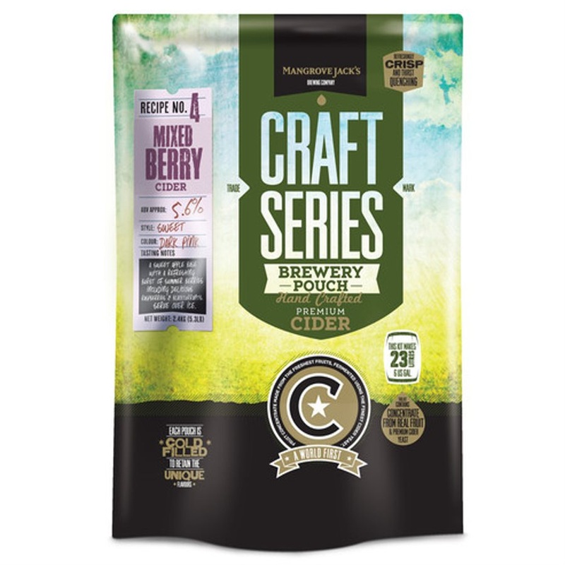 Mangrove Jack’s Hard Cider Kit Mixed Berry