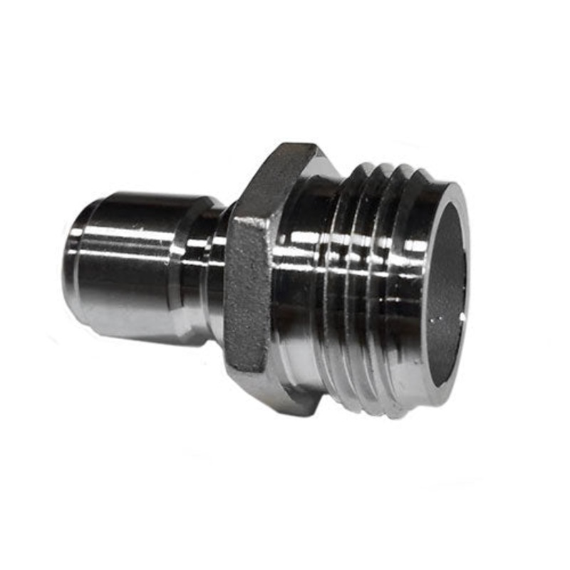 Stainless Steel Male Quick Disconnect by Male Garden Hose Thread