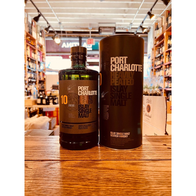Port Charlotte Bruichladdich 750mL Islay Single Malt 10yr