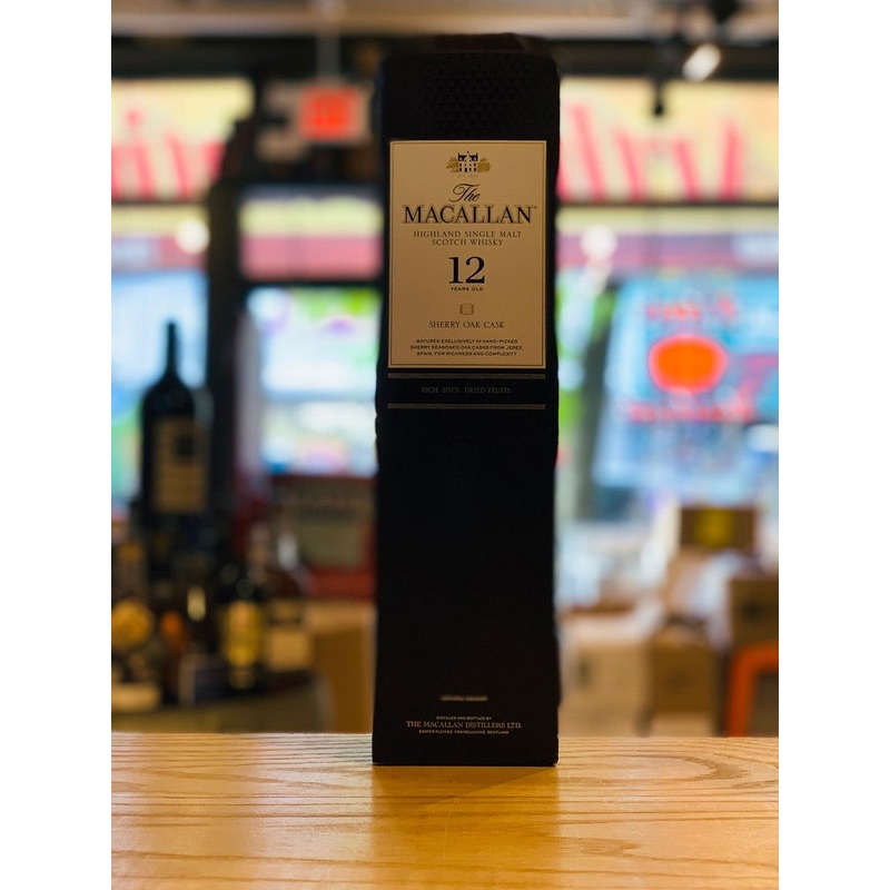 Macallan 12yr Sherry Oak Cask 750mL